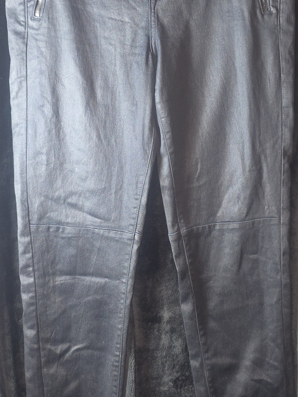 Calvin Klein Jeans Metallic Black Skinny Jeans